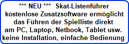 Link zum Programm Skat-Vereinsmeister